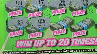 WIN ALL symbol! 💰 Hit $5,000 and Hit $500 💵 Tennessee lottery tickets