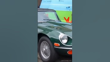 Jaguar E Type Series 3 roadster turned into a robot