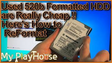 1.2TB 2.5" 10K - Need of Reformat From 520b to 512b - 1179