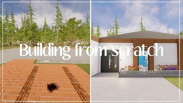 🏠 House Flipper 2 - Building this modern house from scratch (custom job)