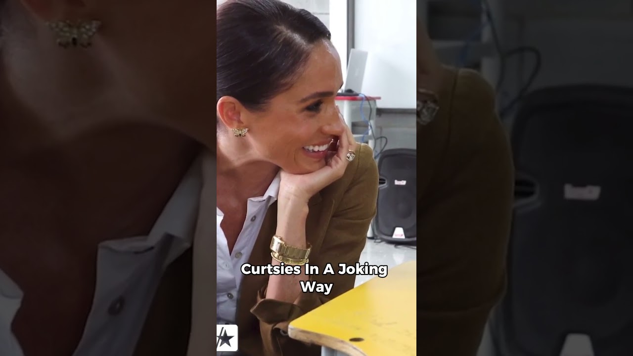 Неужели Меган забыла, что говорила о реверансе?