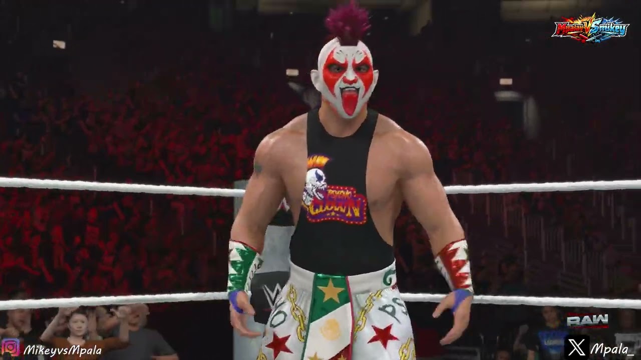 WWE 2K26 - Psycho Clown & Mr Iguana vs El Grande Americano & Original El Grande Americano 