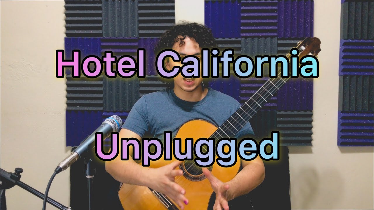 Hotel California Acústico Tutorial + TABS - YouTube