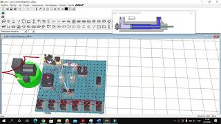 Simulación en LabVolt con Sensor Magnético