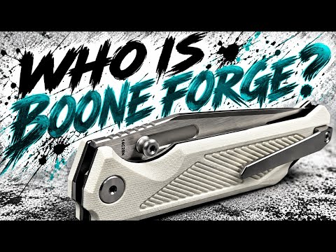 A New Knife Company Just Got My Attention | Boone Forge Black Shield