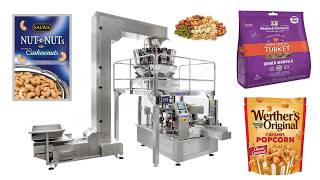Full Automatic Snack Food Rotary Premade Doypack Packing Machine
