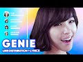 Girls' Generation - Genie (Line Distribution + Lyrics Karaoke) PATREON REQUESTED