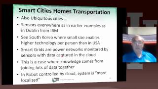 IU X-Informatics Unit 28 : Sensor 4: Ubiquitous/Smart cities