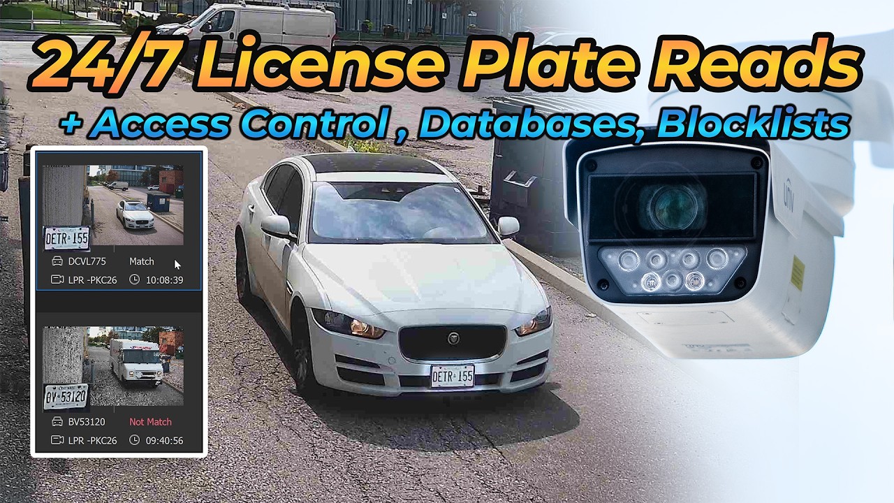 Manage your property traffic with accurate plate reads in every condition! UNV LPR | PKC2640@Z80-P