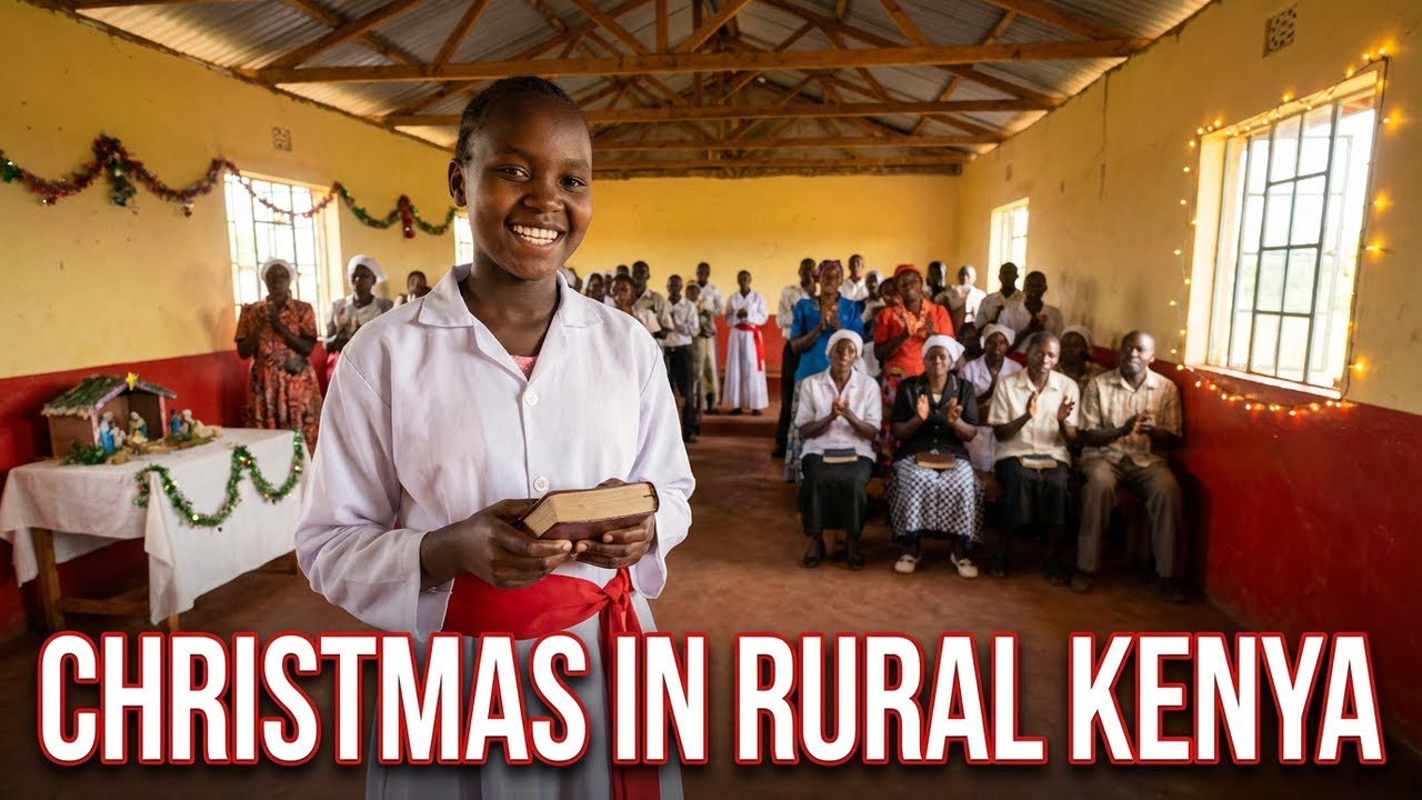 Inside a Traditional Kenyan Village Christmas Service