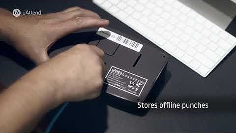 JR2000 Biometric Fingerprint terminal - uAttend