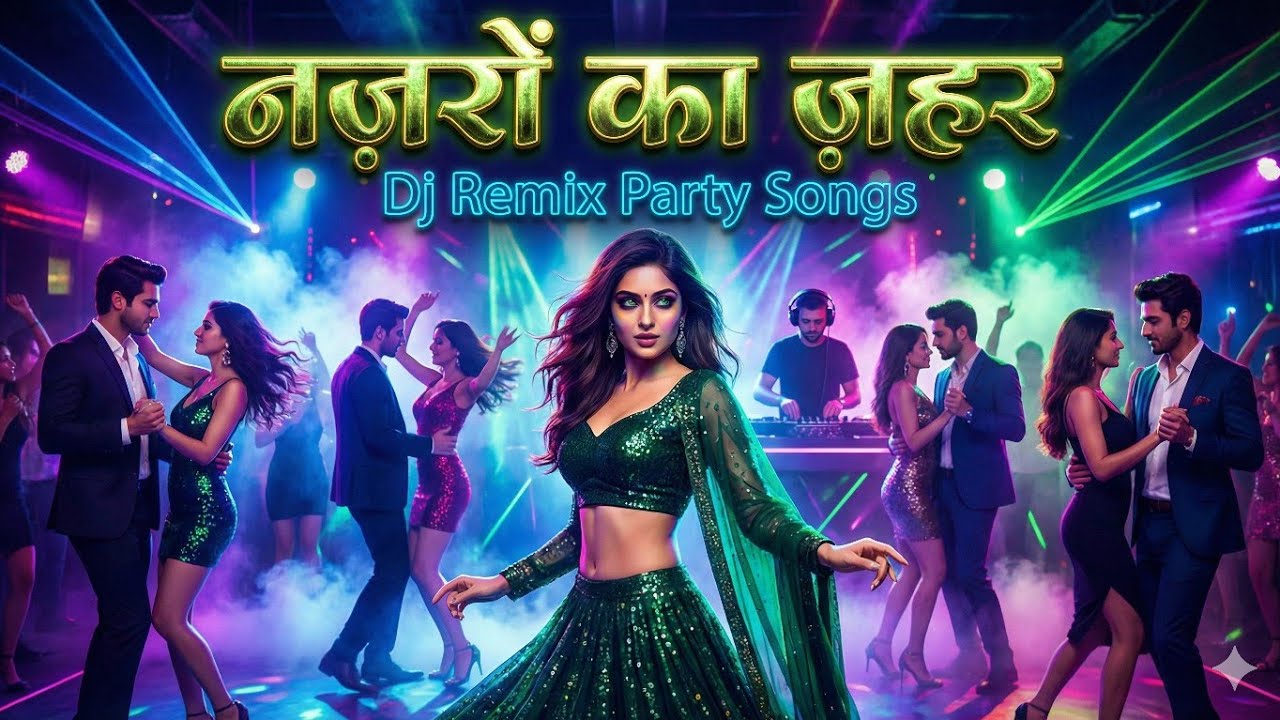 नजरों का जहर (official song) Dj Remix Party Song| 90s Hits| New item song| Love story song 💞 
