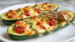 Summer dinner with just 2 zucchinis! An Italian recipe all the neighbors ask for