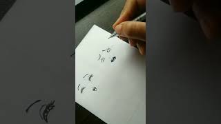 4 Expressions of Anime face Drawing #shorts