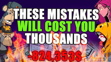 Biggest Mistakes you need to avoid