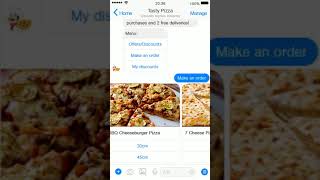 BalticBot pizza chatbot
