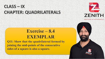 Show that the quadrilateral formed by joining the mid-points of the consecutive sides.....Ex 8.4 Q11