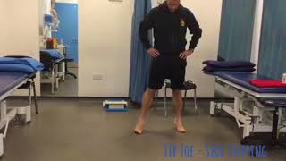 Tip Toe Side Step