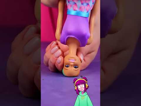 Unbelievable Barbie Transformations! 🎀✨ #BarbieMagic #DIYFun #CraftyQueen #5MinuteCrafts