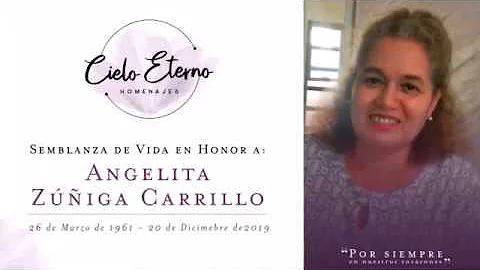 Semblanza de Vida en honor a la Sra. Angelita Ziga...