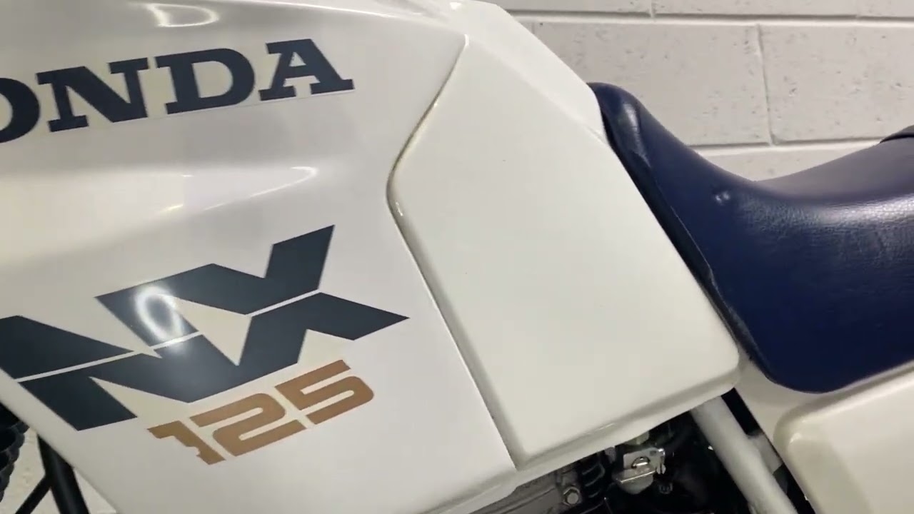 本田125 1988 Honda NX 125 walk around, start and run - YouTube