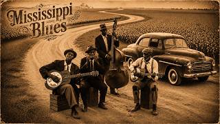 Long Road & Cotton Fields | Mississippi Delta 1930s | Raw Blues & Steel Guitar
