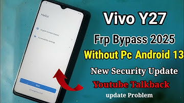 vivo y27 frp bypass | vivo y27 frp bypass 2025 android 13 | vivo y27 frp bypass 2025 | new method..
