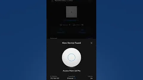 Unifi U6 Professional Adoption Video