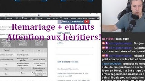 Remariage et enfants d