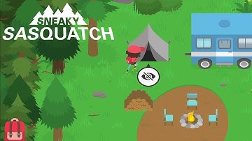 Sneaky Sasquatch Gameplay Walkthrough Apple Arcade Games