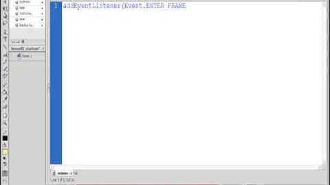 as 03 animacion con ENTER FRAME