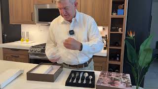 KINGSTONE Vintage Carved Silverware Set Unboxing and Review! #productreview #unboxing #1