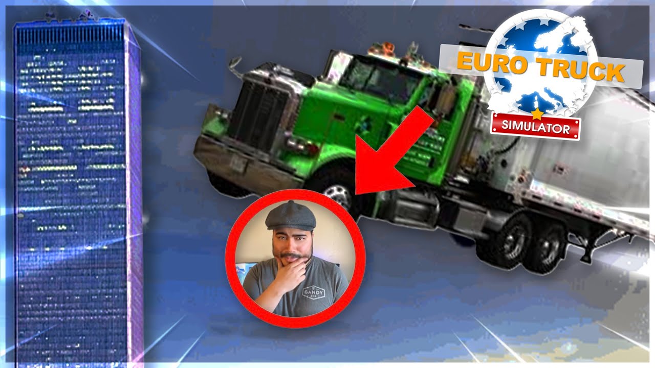 Delivering pipes to your mom straight from Manchester (Euro Truck Simulator)