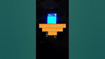 Code to check the IMEI number Nokia phone | Nokia 106 | code to check model of Nokia phone