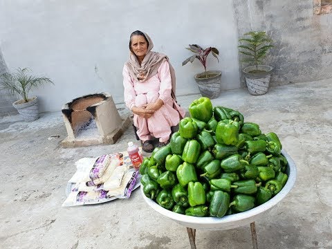 CAPSICUM RECIPE | Shimla Mirch pakora | capsicum pakora recipe | veg recipes | veg village food