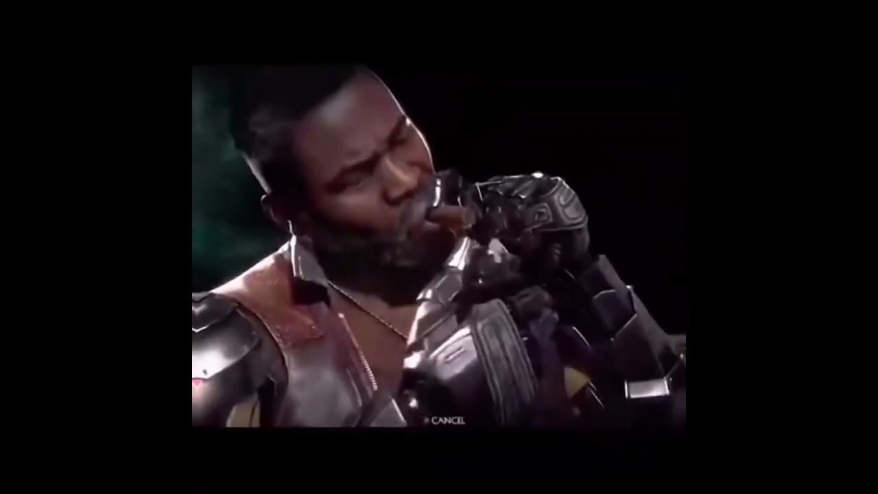 Cool Black dude smoking