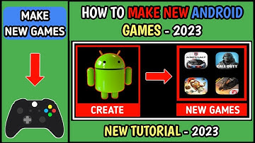 How to make a new android game || make a game - 2023