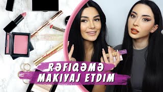 : Ayka Emilly ye makiyaj etdim | Makeup #1