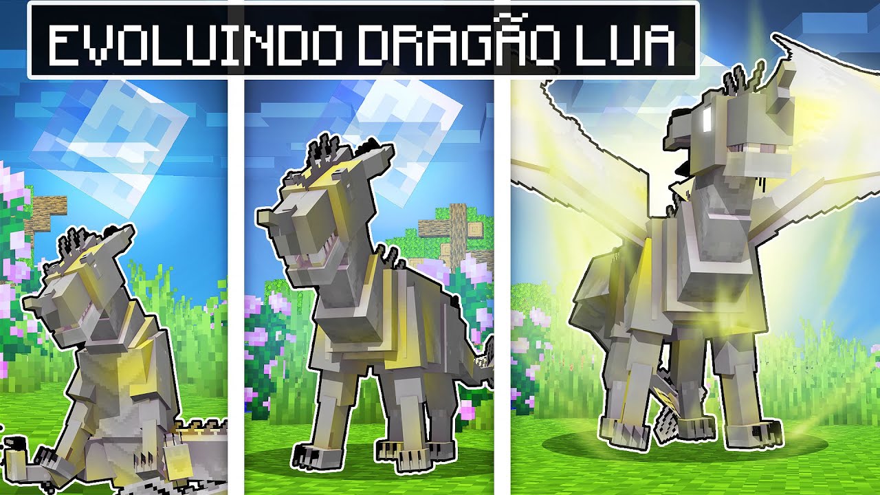 Minecraft: NOVAS EVOLUÇÕES DO EEVEE! *dragão,fantasma e muito mais