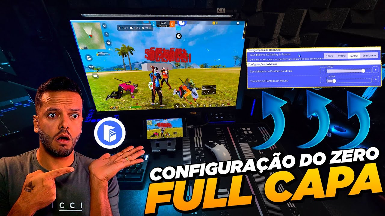 CONFIGURANDO O GG MOUSE PRO DO ZERO, MELHOR CONFIGURAÇÃO!