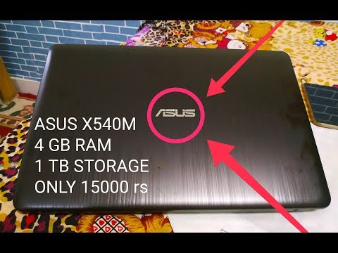 Unboxing Asus laptop  vivobook X540M LAPTOP... budget laptop