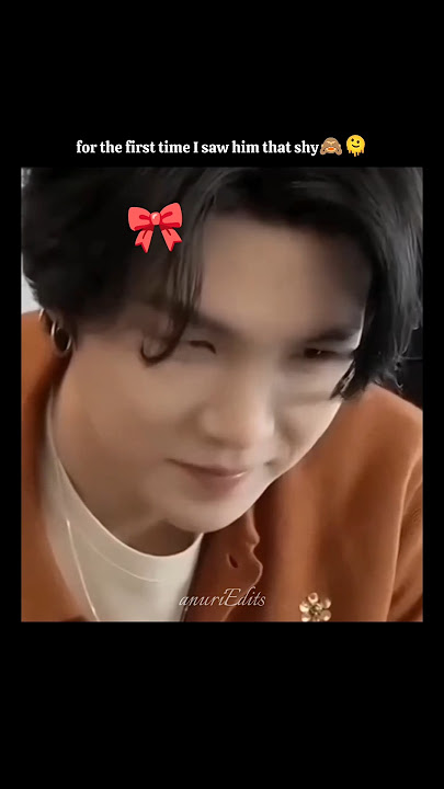 aww my billu also get shy how strange☺️🎀#bts#suga#yoongi#minyoongi#fyp#shortfeed#feedshorts#trending
