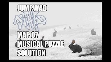 Doom II — Jumpwad — Map 07 Musical Puzzle Solution