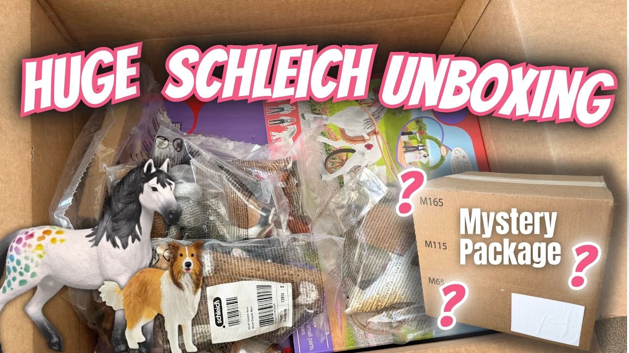 НОВЫЙ набор Schleich MYSTERY РАСПАКОВКА?!?! ✨🤩💕