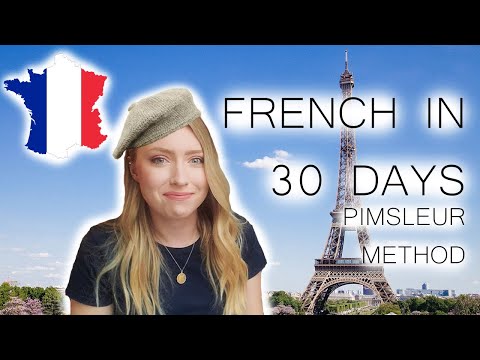 I LEARNED FRENCH IN 30 DAYS | Pimsleur French Level 1 Review & Progress
