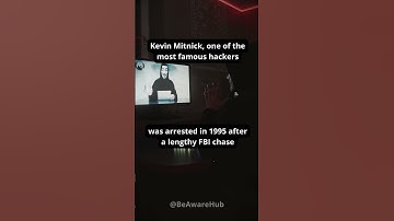 Kevin Mitnick, one of the most famous hackers... #shorts