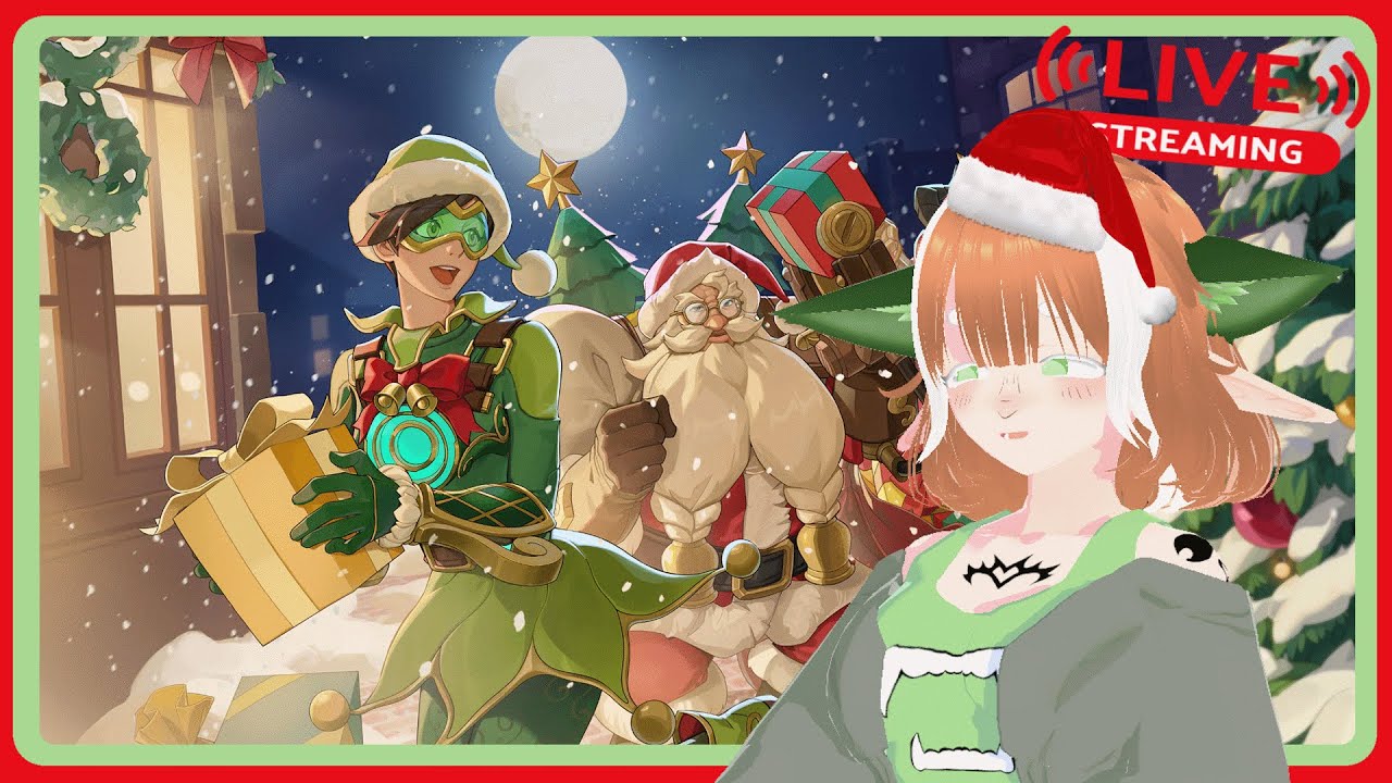 Tis the season for overwatch🔴bat vtuber plays Overwatch 2 🔴[EN/JP] NEW MODEL ON 22ND