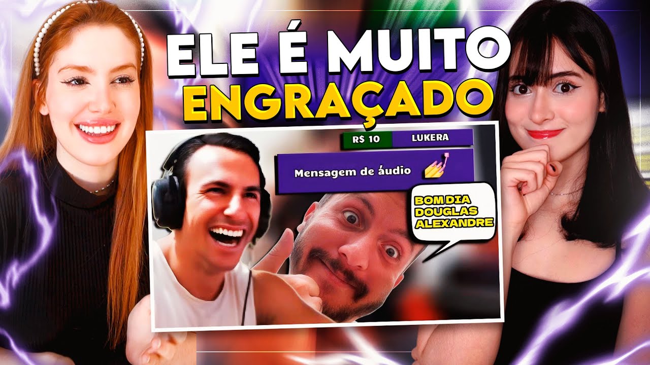 REACT OS MELHORES ÁUDIOS do LUKERA na LIVE do SUPER XANDÃO KKKKKKKKKKK| CR Reacts