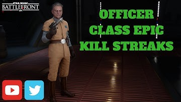 Star Wars Battlefront 2 - Officer Kill Streak Compilation