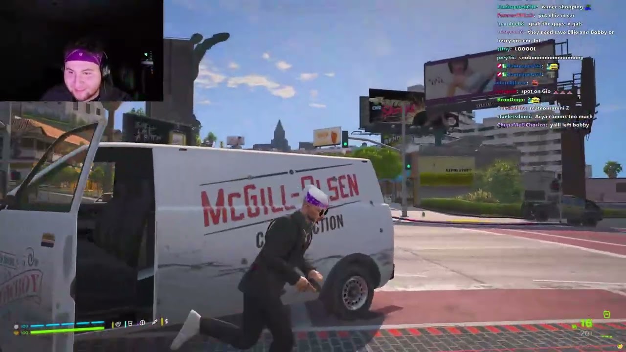 Отряд ботов CG Late Night с Джио вступает в бой с Аидом | Prodigy RP